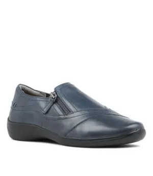 Ziera Women's Jewells ZR Slip On Shoes- Navy