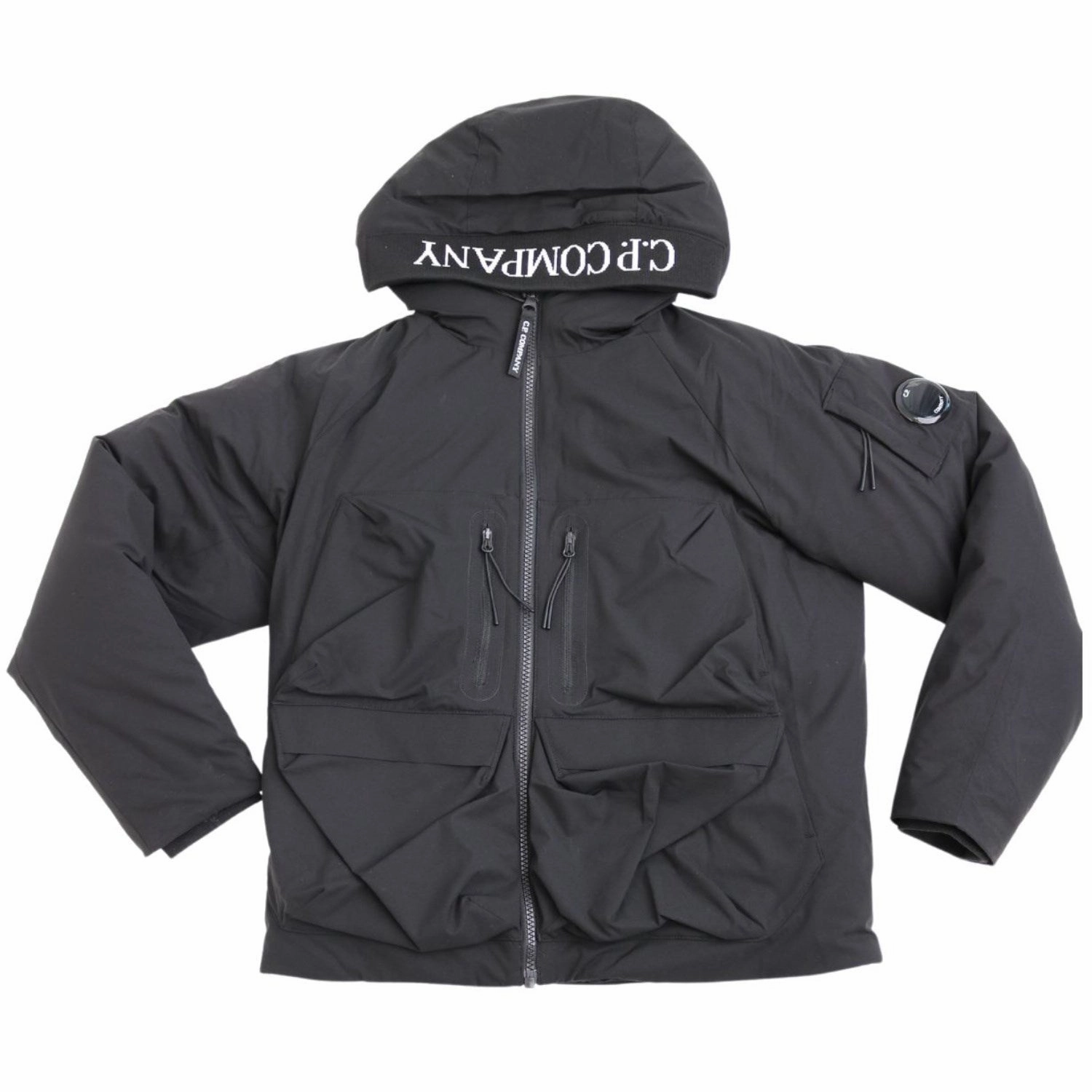 Ripstop Reinforcement C.P. Company Black Jacket