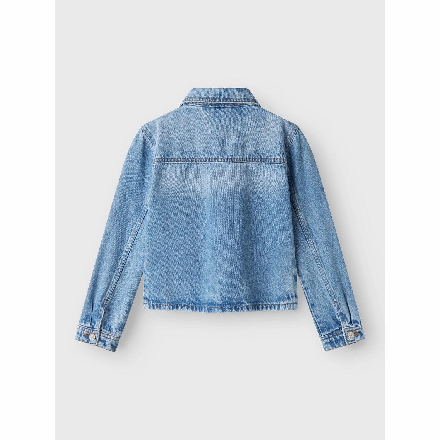 Wrinkle Resistant Hypoallergenic Textile Name It Light Blue Denim Aria Oversize Denim Jacket