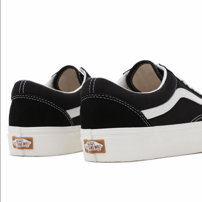 city - running Tongue Loop Vans scarpa sneakers unisex da adulto Old Skool Vr3 VN0005UB1KP1 black-marshmallow