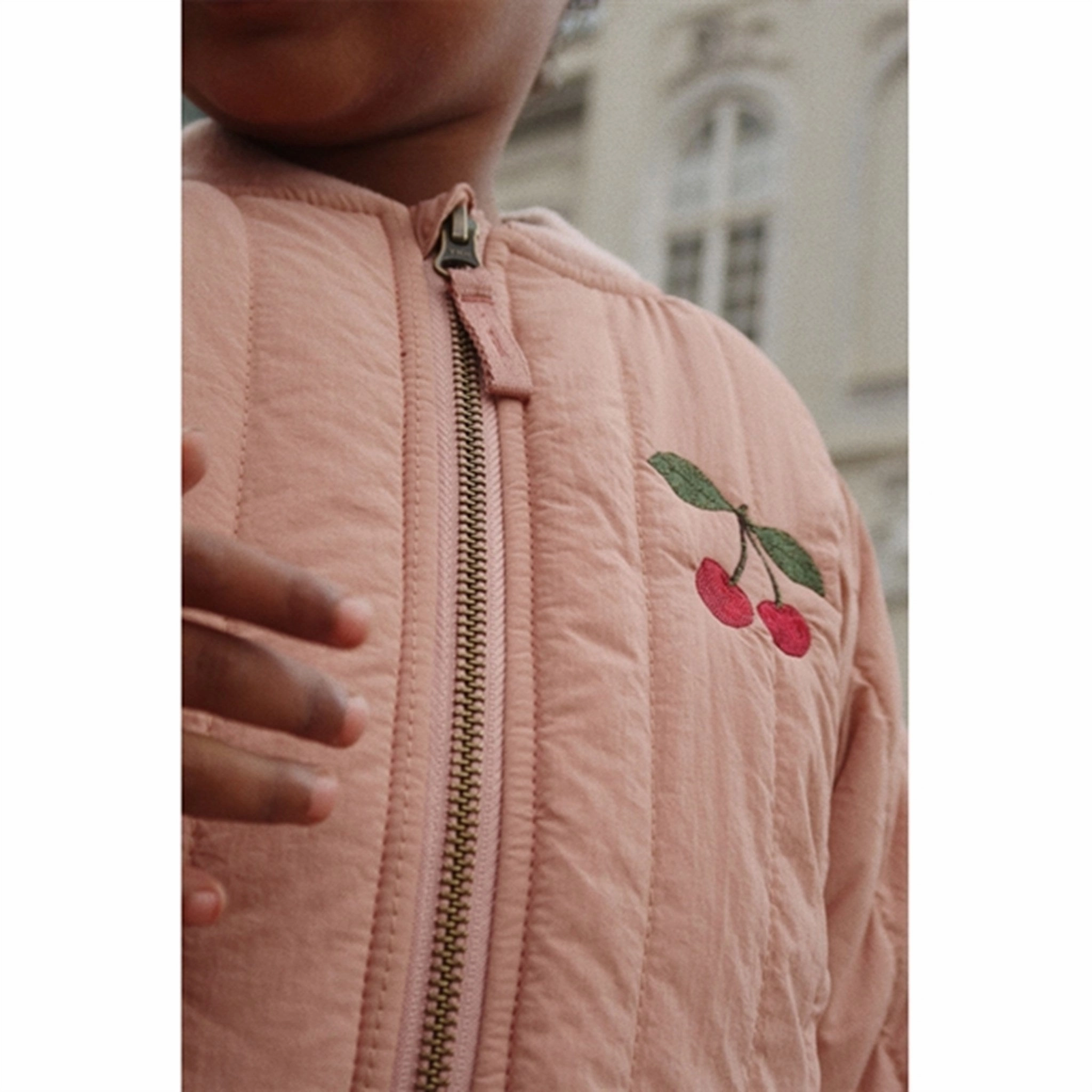 Simple Comfort Eco Conscious Dye Process Konges Sl?jd Juno Sequin Bomber Jacket Tuscany
