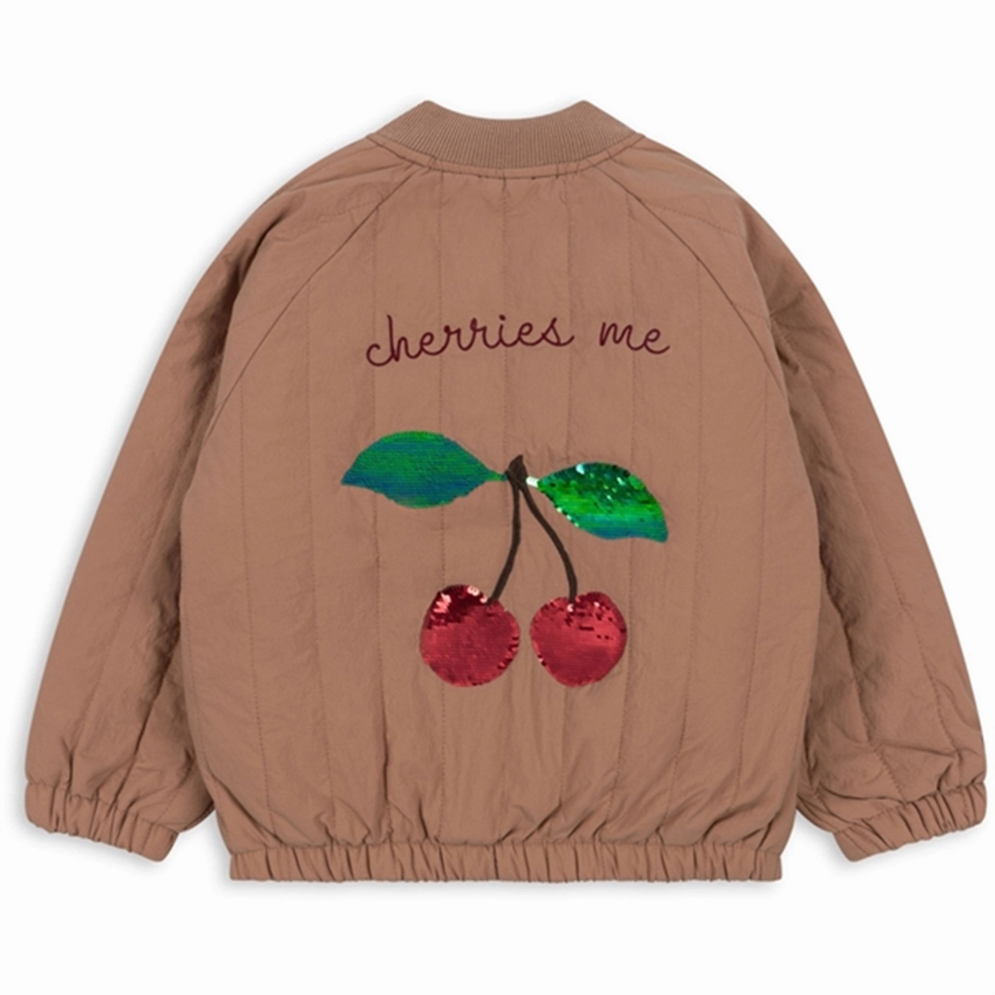 Konges Sl?jd Juno Sequin Bomber Jacket Tuscany All Purpose Outerwear Vegan Fabric